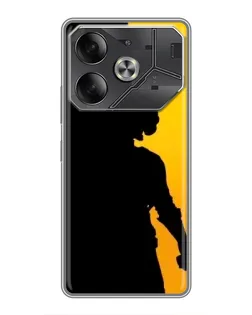 Чехол для Infinix Note 60 Ultra с картинкой «Тень воина PUBG»