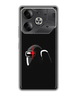 Чехол для Infinix Note 60 Ultra с картинкой «Among Us шлем»