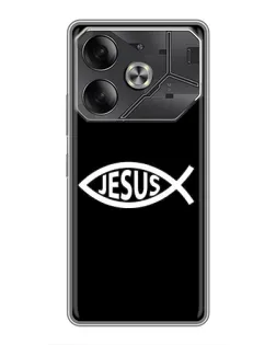 Чехол для Infinix Note 60 Ultra с картинкой «Классический Jesus»