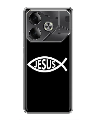 Чехол для Infinix Note 60 Ultra с картинкой «Классический Jesus»