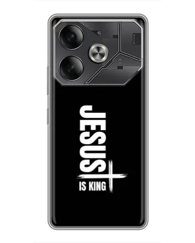 Чехол для Infinix Note 60 Ultra с картинкой «Вертикаль веры Jesus»