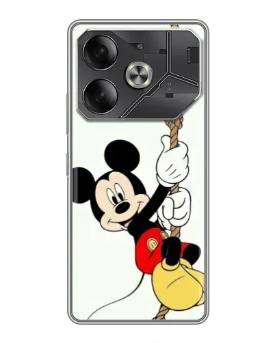 Чехол для Infinix Note 60 Ultra с картинкой «Mickey на канате» Чехол для Infinix Note 60 Ultra с картинкой «Mickey на канате»