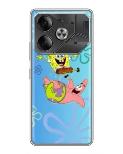 Чехол для Infinix Note 60 Ultra с картинкой «Спанч Боб и Патрик» Чехол для Infinix Note 60 Ultra с картинкой «Спанч Боб и Патрик»