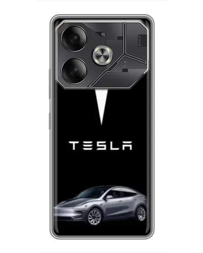 Чехол для Infinix Note 60 Ultra с картинкой «Tesla Model Y» Чехол для Infinix Note 60 Ultra с картинкой «Tesla Model Y»