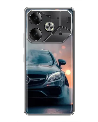 Чехол для Infinix Note 60 Ultra с картинкой «Mercedes — ночной город» Чехол для Infinix Note 60 Ultra с картинкой «Mercedes — ночной город»