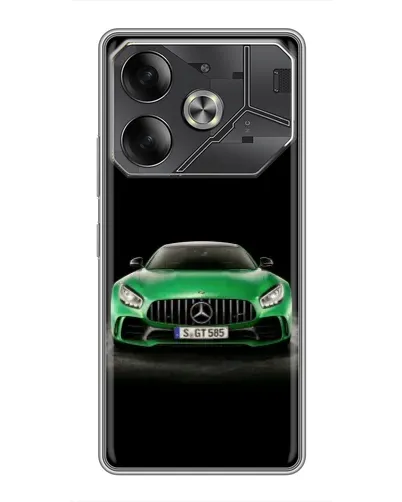 Чехол для Infinix Note 60 Ultra с картинкой «Mercedes — неоновый лого» Чехол для Infinix Note 60 Ultra с картинкой «Mercedes — неоновый лого»