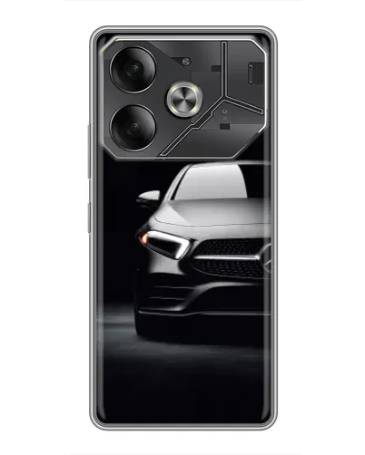 Чехол для Infinix Note 60 Ultra с картинкой «Свет фар Mercedes» Чехол для Infinix Note 60 Ultra с картинкой «Свет фар Mercedes»