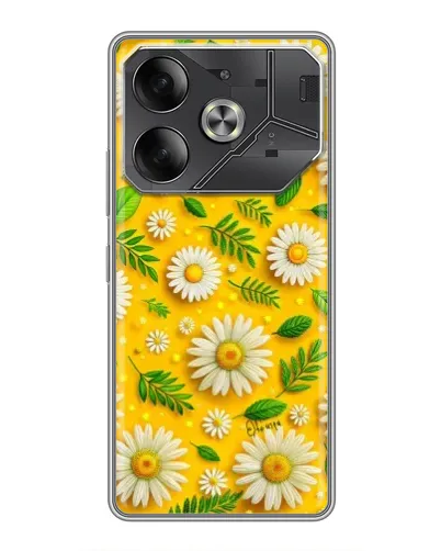 Чехол для Infinix Note 60 Ultra с картинкой «Ромашковое солнце» Чехол для Infinix Note 60 Ultra с картинкой «Ромашковое солнце»