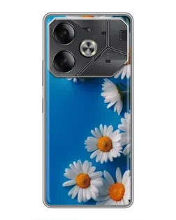 Чехол для Infinix Note 60 Ultra с картинкой «Белоснежные маргаритки» Чехол для Infinix Note 60 Ultra с картинкой «Белоснежные маргаритки»