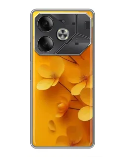Чехол для Infinix Note 60 Ultra с картинкой «Золотые лепестки» Чехол для Infinix Note 60 Ultra с картинкой «Золотые лепестки»