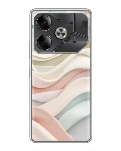 Чехол для Infinix Note 60 Ultra с картинкой «Пастельные нежные волны» Чехол для Infinix Note 60 Ultra с картинкой «Пастельные нежные волны»