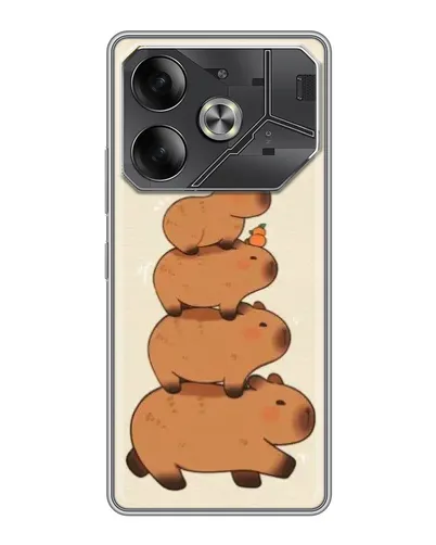 Чехол для Infinix Note 60 Ultra с картинкой «Башня из капибар» Чехол для Infinix Note 60 Ultra с картинкой «Башня из капибар»
