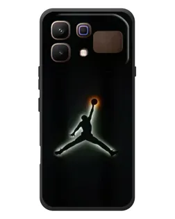 Чехол для Infinix Note 60 с картинкой «Jordan Gradient Logo»