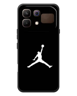 Чехол для Infinix Note 60 с картинкой «Jordan Silhouette»
