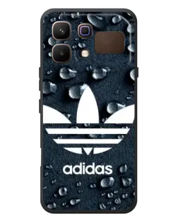 Чехол для Infinix Note 60 с картинкой «Adidas Trefoil Blue»