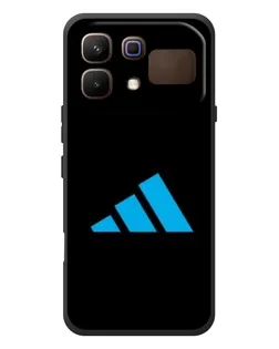 Чехол для Infinix Note 60 с картинкой «Adidas Cyan Logo»
