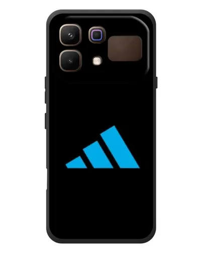Чехол для Infinix Note 60 с картинкой «Adidas Cyan Logo»