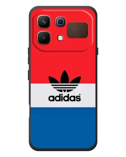 Чехол для Infinix Note 60 с картинкой «Ретро блоки Adidas»