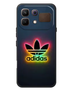 Чехол для Infinix Note 60 с картинкой «Неоновый Adidas»