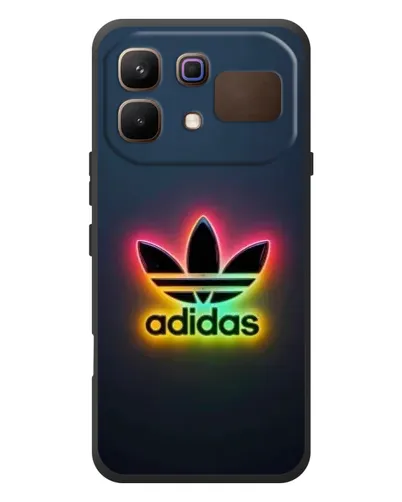 Чехол для Infinix Note 60 с картинкой «Неоновый Adidas»