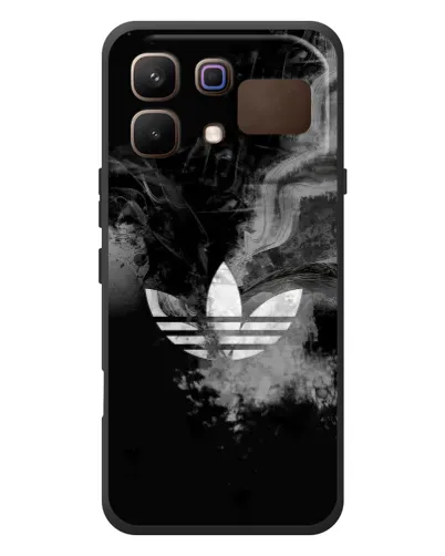 Чехол для Infinix Note 60 с картинкой «Абстрактный дым Adidas»
