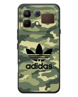 Чехол для Infinix Note 60 с картинкой «Милитари стиль Adidas»