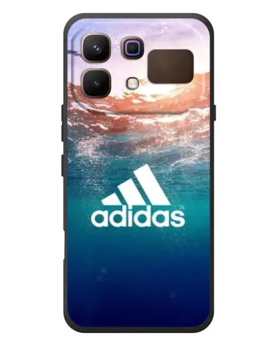 Чехол для Infinix Note 60 с картинкой «Океанская глубина адидас»
