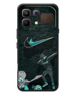 Чехол для Infinix Note 60 с картинкой «Спортивный арт Nike»