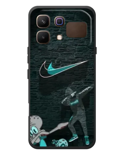 Чехол для Infinix Note 60 с картинкой «Спортивный арт Nike»