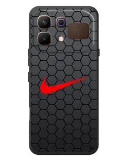 Чехол для Infinix Note 60 с картинкой «Nike — карбоновая сетка»