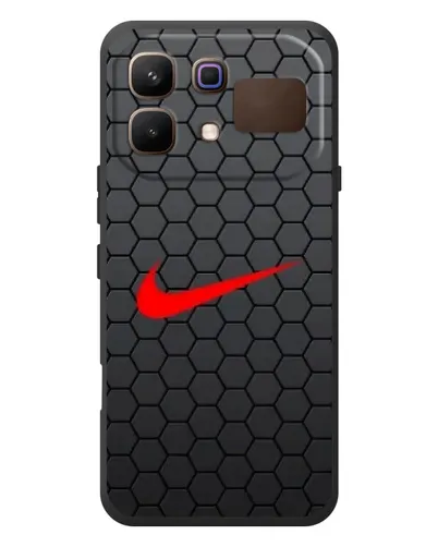 Чехол для Infinix Note 60 с картинкой «Nike — карбоновая сетка»