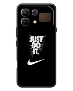 Чехол для Infinix Note 60 с картинкой «Текстовый принт Nike»