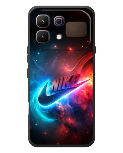 Чехол для Infinix Note 60 с картинкой «Огненный логотип Nike»