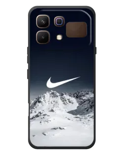 Чехол для Infinix Note 60 с картинкой «Nike — зимние горы»