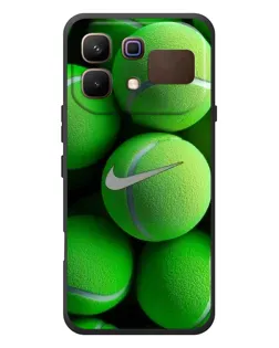 Чехол для Infinix Note 60 с картинкой «Теннисные мячи Найк»