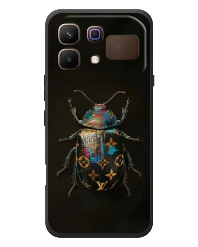 Чехол для Infinix Note 60 с картинкой «LV — мраморный принт»