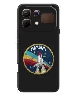 Чехол для Infinix Note 60 с картинкой «NASA — эмблема миссии»