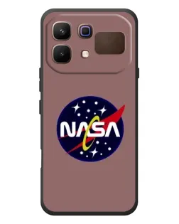 Чехол для Infinix Note 60 с картинкой «NASA — ретро космос»