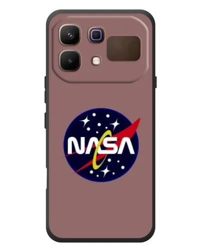 Чехол для Infinix Note 60 с картинкой «NASA — ретро космос»