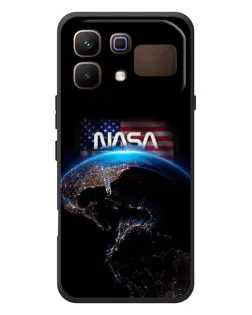 Чехол для Infinix Note 60 с картинкой «Земля из космоса NASA»