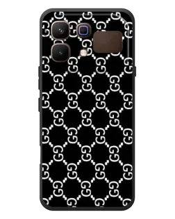 Чехол для Infinix Note 60 с картинкой «Gucci — сетчатый паттерн»