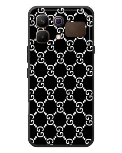 Чехол для Infinix Note 60 с картинкой «Gucci — сетчатый паттерн»