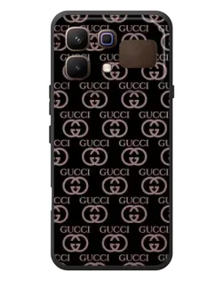 Чехол для Infinix Note 60 с картинкой «Классическая монограмма Gucci»