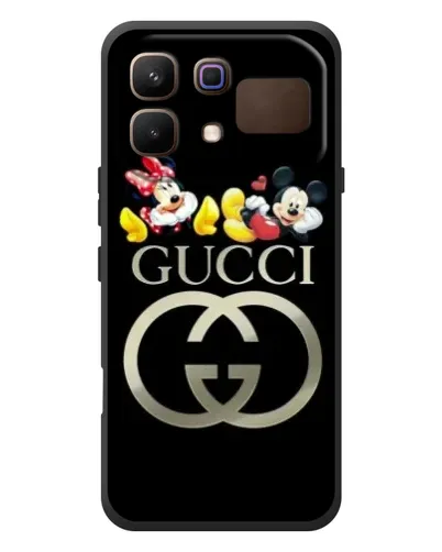Чехол для Infinix Note 60 с картинкой «Gucci — герои Disney»