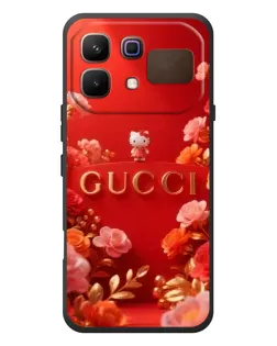 Чехол для Infinix Note 60 с картинкой «Gucci — золотой сад»
