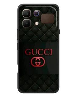 Чехол для Infinix Note 60 с картинкой «Gucci — стеганый черный»