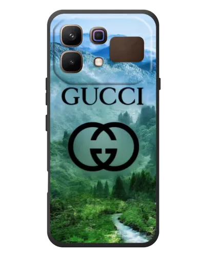 Чехол для Infinix Note 60 с картинкой «Gucci — горный пейзаж»
