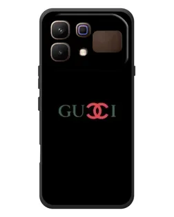 Чехол для Infinix Note 60 с картинкой «Gucci — красный градиент»