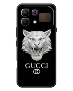 Чехол для Infinix Note 60 с картинкой «Gucci — серебряный лев»