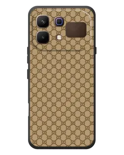Чехол для Infinix Note 60 с картинкой «Gucci — классический беж»